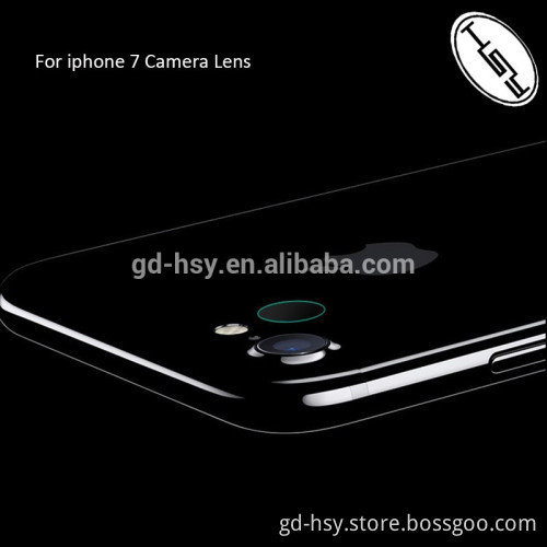 HUYSHE 2016 hot selling for iphone7 camera tempered glass for iphone 7 plus lens screen protector